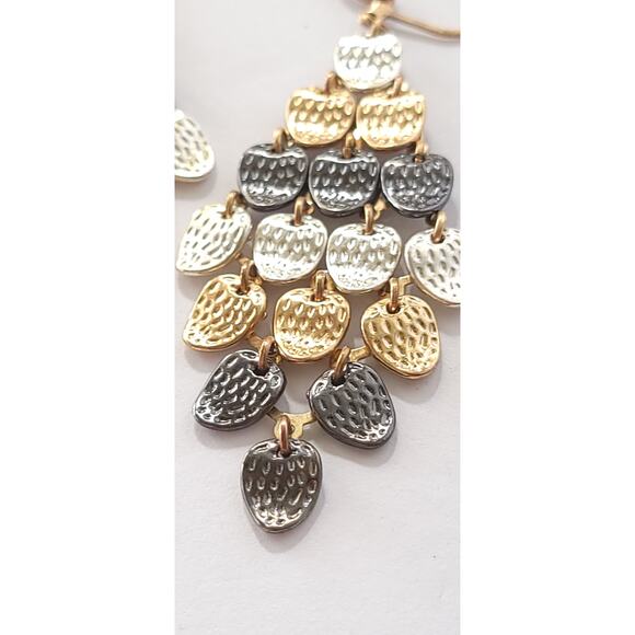 Multi-tone Chandelier Earrings - Picture 5 of 13